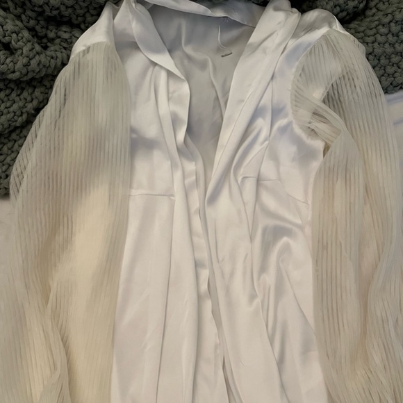 White Bridal Robe - Picture 4 of 5